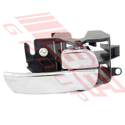 1645310-23 - DOOR HANDLE - INNER - FRONT=REAR - L/H - CHROME - TO SUIT - NISSAN NAVARA D40 2005-07