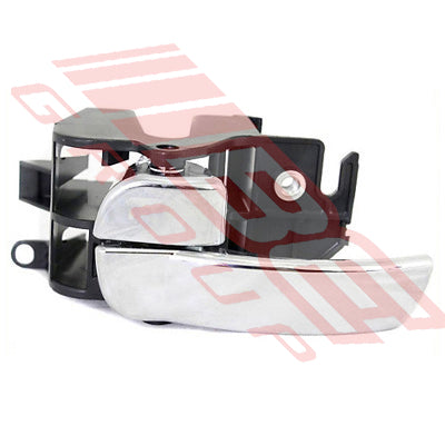 1645310-24 - DOOR HANDLE - INNER - FRONT=REAR - R/H - CHROME - TO SUIT - NISSAN NAVARA D40 2005-07