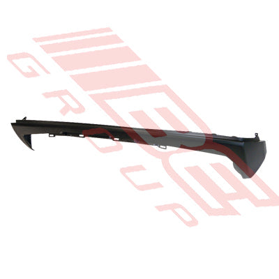 1645390-1 - FRONT BUMPER - UPPER - PRIMED BLACK - TO SUIT - NISSAN NAVARA D40 2005-07