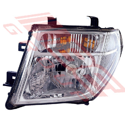 1645394-1G - HEADLAMP - L/H - TO SUIT - NISSAN NAVARA D40 2005-07