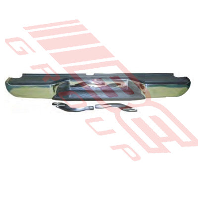 1645395-02 - REAR BUMPER - 4WD CHROME - TO SUIT - NISSAN NAVARA D40 2005-