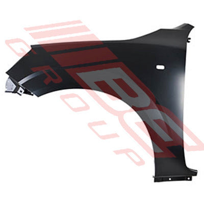 1645431-03 - FRONT GUARD - L/H - WITH SIDE LAMP HOLE - NARROW BODY - TO SUIT - NISSAN NAVARA D23 NP300 2014- 2WD