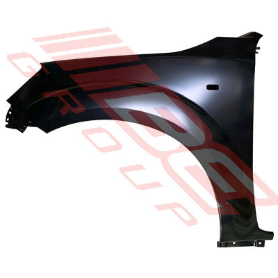 1645431-05 - FRONT GUARD - L/H - WITH SIDE LAMP HOLE - WIDE BODY - TO SUIT - NISSAN NAVARA D23 NP300 2014-