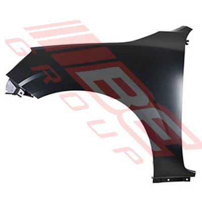 1645431-11 - FRONT GUARD - L/H - WITHOUT SIDE LAMP HOLE - NARROW BODY - TO SUIT - NISSAN NAVARA D23 NP300 2016-