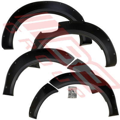 1645431-40 - FENDER FLARE SET - TO SUIT - NISSAN NAVARA D23 NP300 2014-
