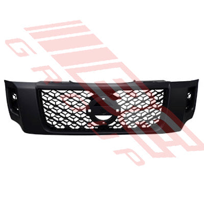 1645499-02 - GRILLE - BLACK PERFORMANCE NISMO TYPE - TO SUIT - NISSAN NAVARA D23 NP300 2014-