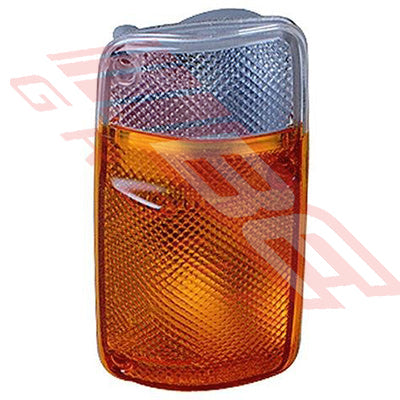 1646097-1 - CORNER LAMP - L/H - CLEAR/AMBER - TO SUIT - NISSAN PATROL Y60 1989-97