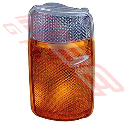 1646097-2 - CORNER LAMP - R/H - CLEAR/AMBER - TO SUIT - NISSAN PATROL Y60 1989-97
