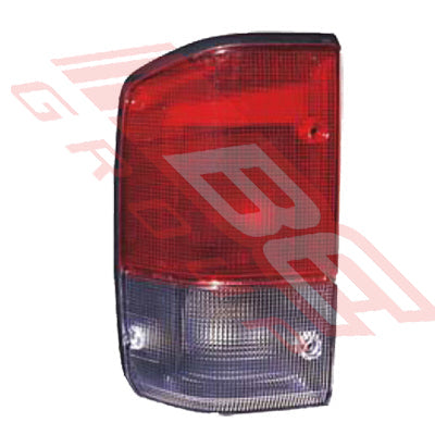 1646098-7G - REAR LAMP - L/H - RED/CLEAR - TO SUIT - NISSAN PATROL Y60 1993-97 SW