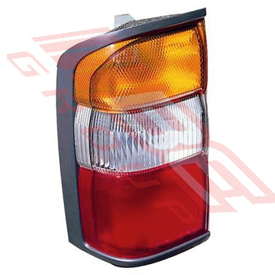 1647098-3 - REAR LAMP - L/H - AMBER/CLEAR/RED - TO SUIT - NISSAN PATROL Y61 1998-