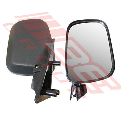 1682016-02 - DOOR MIRROR - R/H - 214 X 155MM - TO SUIT - NISSAN HOMY E24 1988-
