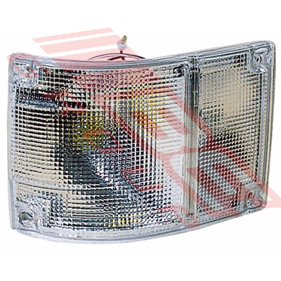 1682097-3 - CORNER LAMP - L/H - CLEAR - TO SUIT - NISSAN HOMY E24 1988-93