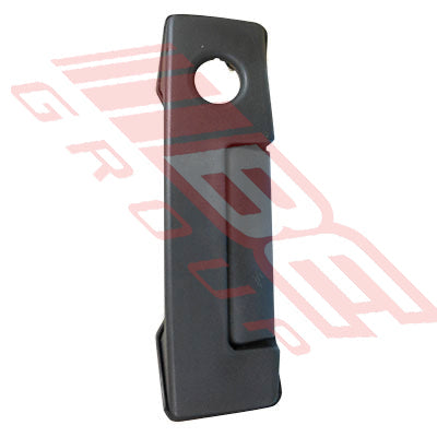 1683010-53 - DOOR HANDLE - OUTER - L/H - SLIDING - BLACK - W/KEY HOLE - TO SUIT - NISSAN CARAVAN - E25 - 2001-