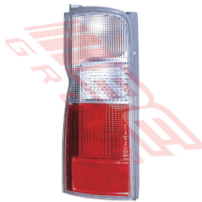 1683098-1 - REAR LAMP - L/H - CLEAR/RED - TO SUIT - NISSAN HOMY E24/E25 2001-