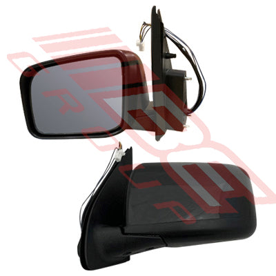 1683116-01 - DOOR MIRROR - L/H - BLACK - ELECTRIC - TO SUIT - NISSAN CARAVAN NV350 / E26 2013-