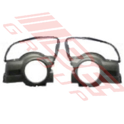 1683194-50 - FOG LAMP BEZEL SET - L&R - TO SUIT - NISSAN CARAVAN NV350 / E26 2013-