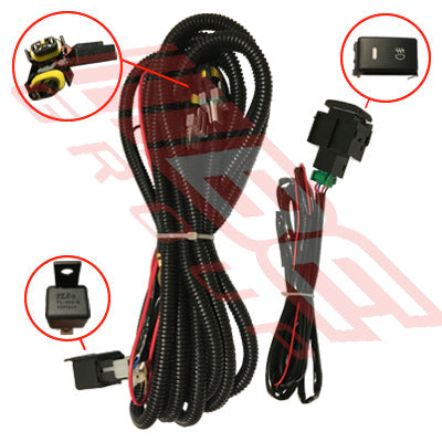 1683194-60 - FOG LAMP CABLE - TO SUIT - NISSAN CARAVAN NV350 / E26 2018-