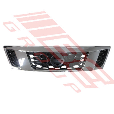 1683199-00 - GRILLE - CHROME/BLACK - NARROW - TO SUIT - NISSAN CARAVAN NV350 / E26 2013-
