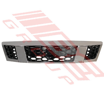 1683199-01 - GRILLE - CHROME/BLACK - WIDE - TO SUIT - NISSAN CARAVAN NV350 / E26 2013-