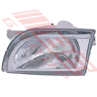 2515094-5G - HEADLAMP - L/H - PLASTIC LENS - TO SUIT - FORD TRANSIT 1996-99