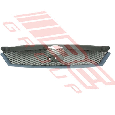 2555099-0 - GRILLE - MAT BLACK - W/BLACK MLDG - TO SUIT - FORD MONDEO 2001-