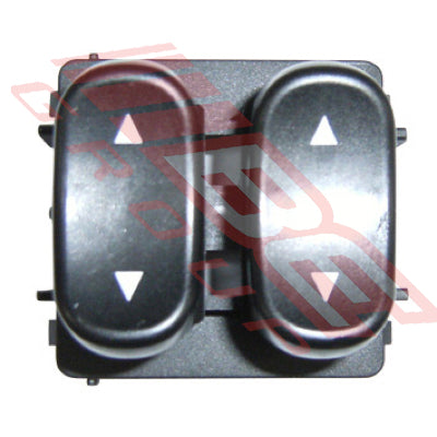 2569162-2 - FRONT DOOR POWER WINDOW SWITCH - 2 SWITCH TYPE - TO SUIT - FORD FALCON AU 1998-02