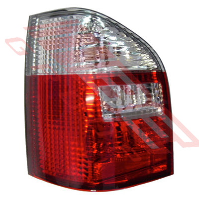 2569198-51G - REAR LAMP - L/H - CLEAR/RED - TO SUIT - FORD FALCON AU2/BA WAGON 1998-02