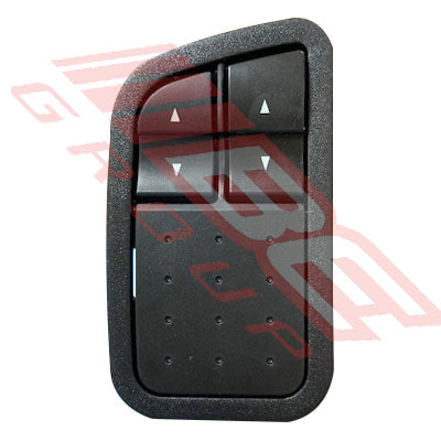 2569262-2 - FRONT DOOR POWER WINDOW SWITCH - 2 SWITCH TYPE - TO SUIT - FORD FALCON BA/BF - 2002-
