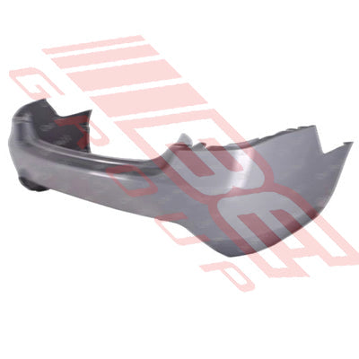 2569495-03 - REAR BUMPER - MAT/GREY - W/O SENSOR HOLE - TO SUIT - FORD FALCON FG 2008- XT