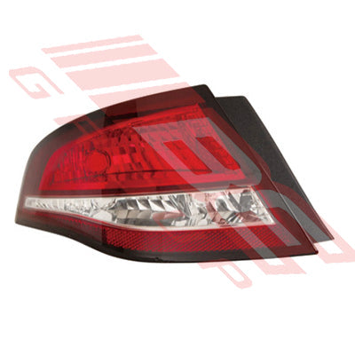 2569498-3G - REAR LAMP - L/H - DARK RED - TO SUIT - FORD FALCON FG 2008- 4DR G6