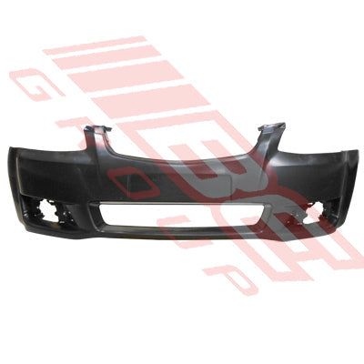 2818090-10 - FRONT BUMPER - MAT/DARK GREY - TO SUIT - HOLDEN COMMODORE VE SERIES 2 2011-