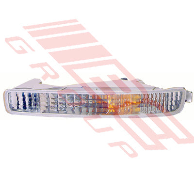 2924097-7G - BUMPER LAMP - L/H - CLR W/AMB INN - TO SUIT - HONDA ACCORD CD F/L SDN/CPE/WGN 1996-