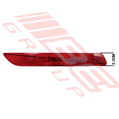 2971298-23 - REFLECTOR IN BUMPER - L/H - TO SUIT - HONDA CRV 2010-2011