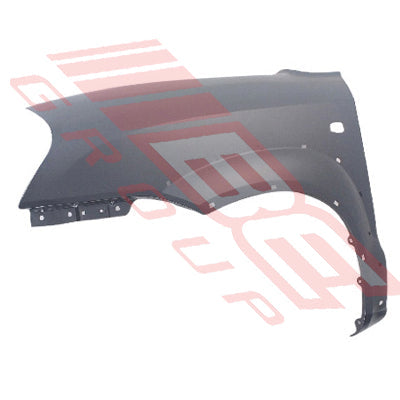 3020031-1 - FRONT GUARD - L/H - W/SLP W/MLDG HOLES - TO SUIT - HYUNDAI TUCSON 2005-