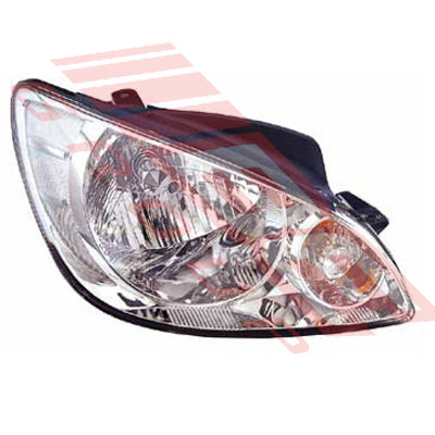 3038094-4G - HEADLAMP - R/H - MANUAL - TO SUIT - HYUNDAI GETZ 2006- F/LIFT