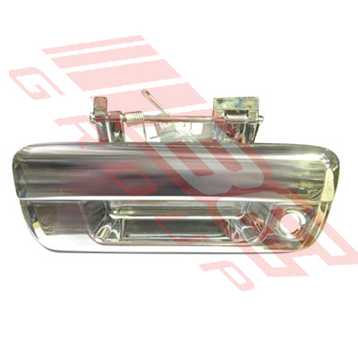3053171-73 - TAILGATE HANDLE - CHROME - W/KEY HOLE - TO SUIT - HOLDEN RODEO D-MAX P/UP 2006-