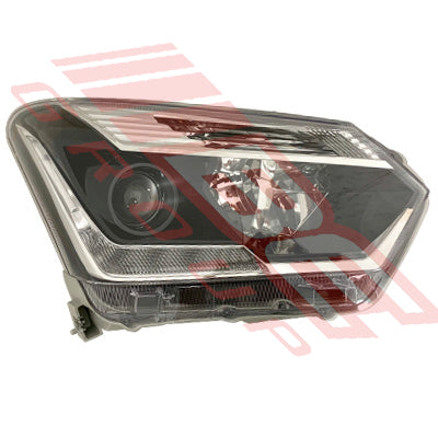 3053394-12 - HEADLAMP - R/H - MANUAL - WITH DRL - LED - TO SUIT - ISUZU D-MAX P/UP 2016- FACELIFT