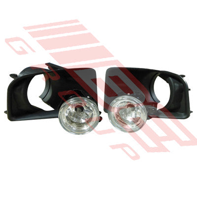 3053394-50 - FOG LAMP SET - L&R - W/BEZEL - TO SUIT - ISUZU D-MAX P/UP 2012-