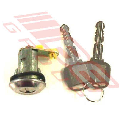 3430061-1 - DOOR LOCK CYLINDER - W/KEY - L/H - TO SUIT - MAZDA 323 SDN-H/B 1981-85