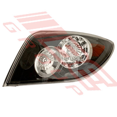 3439598-06 - REAR LAMP - R/H - OUTER - BLACK - LED - ECE - TO SUIT - MAZDA 3 2003- 5DR