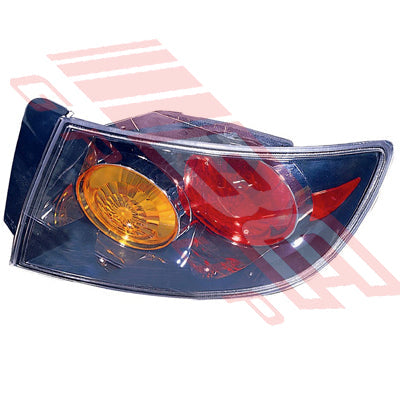 3439598-52G - REAR LAMP - R/H - OUTER BLACK TYPE - TO SUIT - MAZDA 3 2004- SEDAN