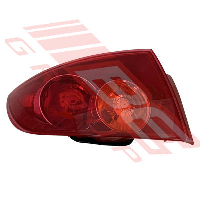 3439598-55 - REAR LAMP - L/H - OUTER - PINKY RED - TO SUIT - MAZDA 3 2004- SEDAN