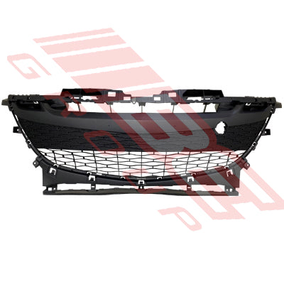 3439690-90 - FRONT BUMPER GRILLE - MAT/DARK GREY - TO SUIT - MAZDA 3 2009-