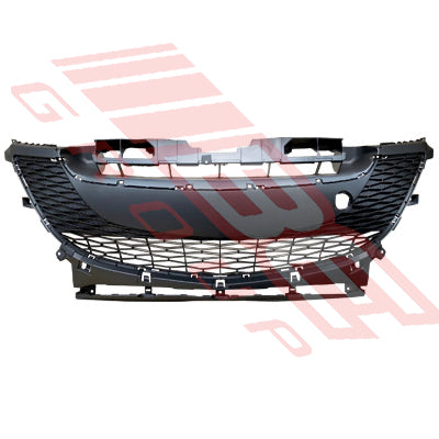 3439690-91 - FRONT BUMPER GRILLE - MAT/DARK GREY - TO SUIT - MAZDA 3 2009-