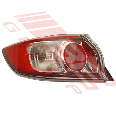 3439698-01 - REAR LAMP - L/H - OUTER - TO SUIT - MAZDA 3 2009- H/BACK