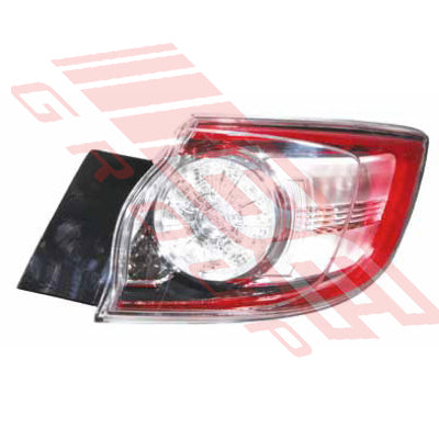3439698-06 - REAR LAMP - R/H - OUTER - LED TYPE - TO SUIT - MAZDA 3 2009- H/BACK