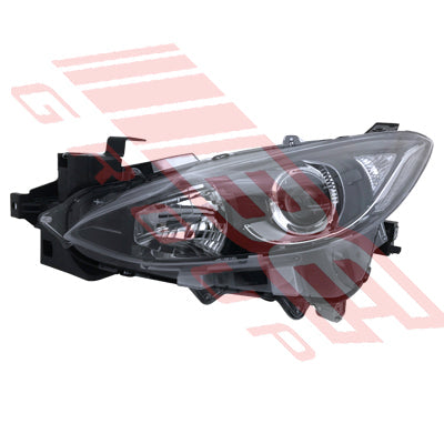 3439794-03 - HEADLAMP - L/H - ELECTRIC - BLACK - ECE - TO SUIT - MAZDA 3 2014-