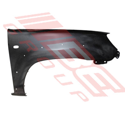 3445031-04 - FRONT GUARD - R/H - W/SIDE LAMP & FLARE HOLES - TO SUIT - MAZDA BT50 P/UP 2007- 4WD