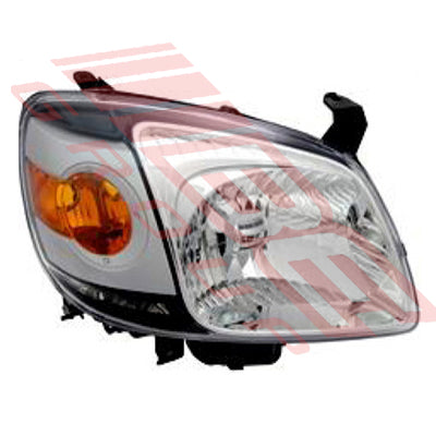 3445094-2G - HEADLAMP - R/H - BLACK - TO SUIT - MAZDA BT50 P/UP 2007-