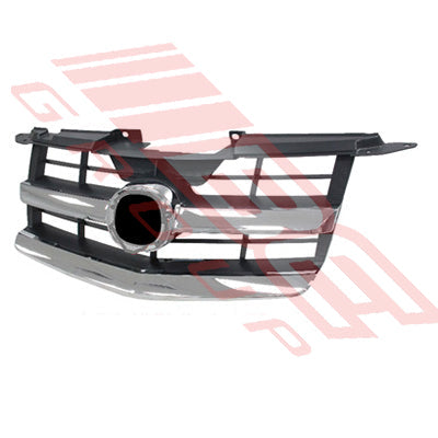 3445099-12 - GRILLE - CHROME/BLACK - TO SUIT - MAZDA BT50 P/UP 2009- F/LIFT